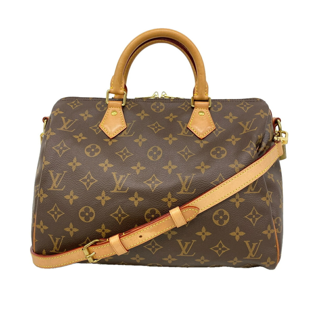Louis Vuitton Monogram Speedy Bandoulière 30 Handbag M46980 Brown 2-way bag f...